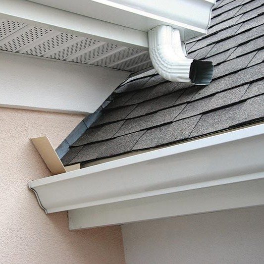 Rain gutter repair