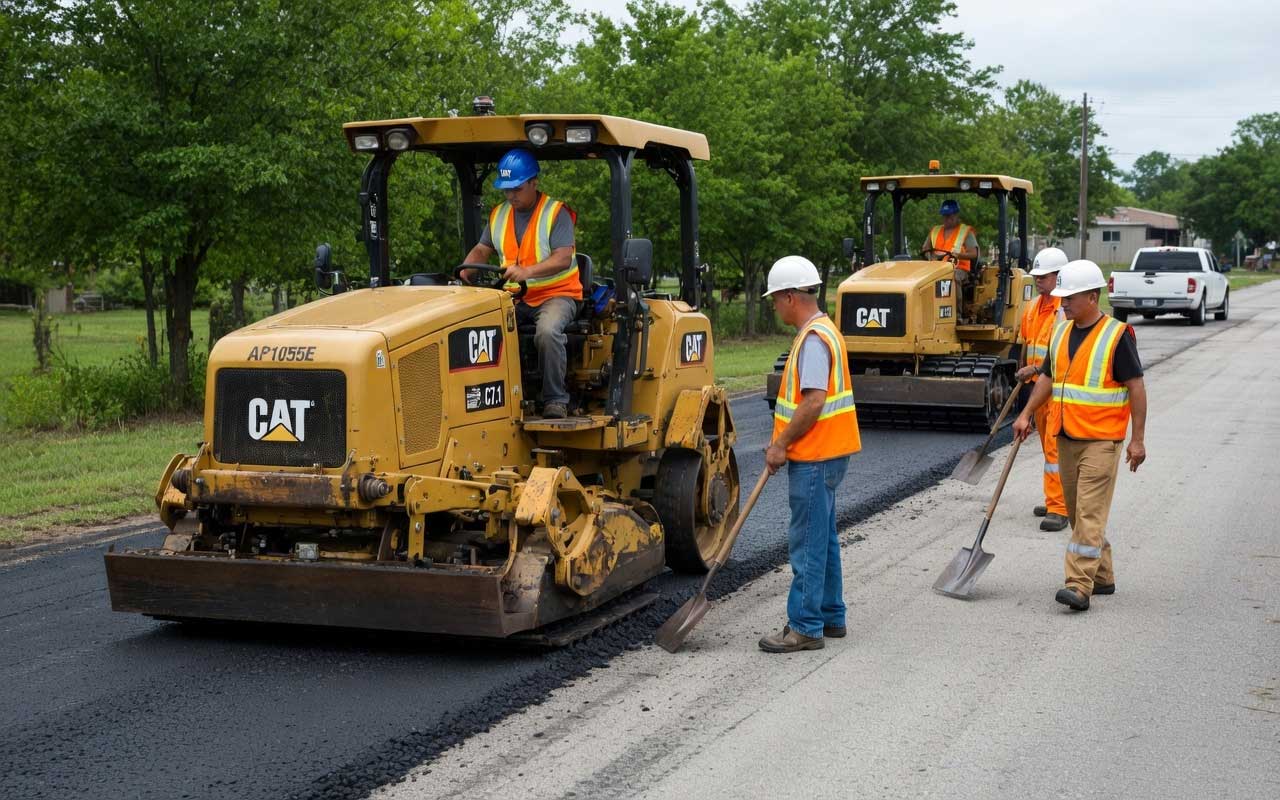 Driveway paving